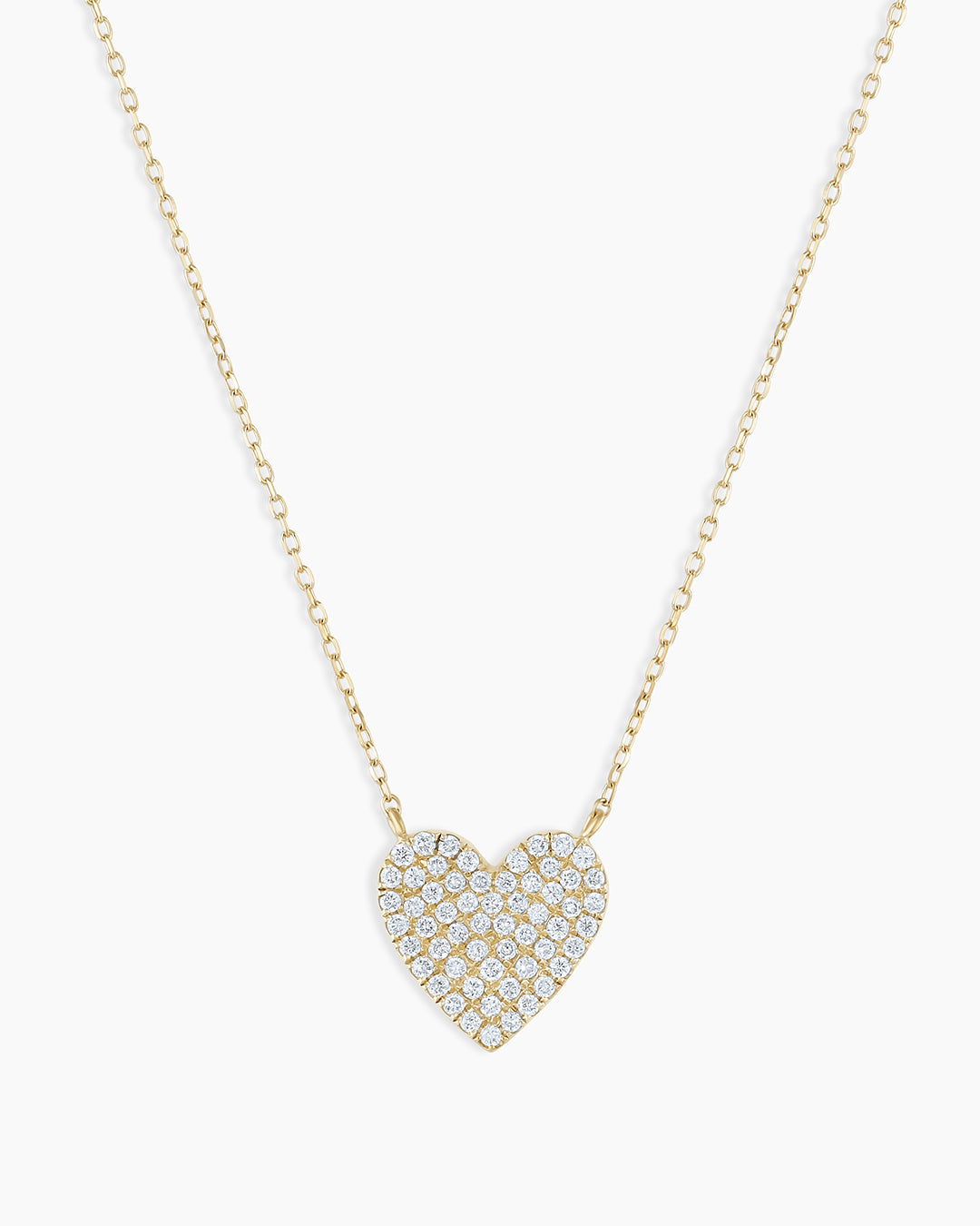 Gorjana Diamond Pavé Heart Necklace