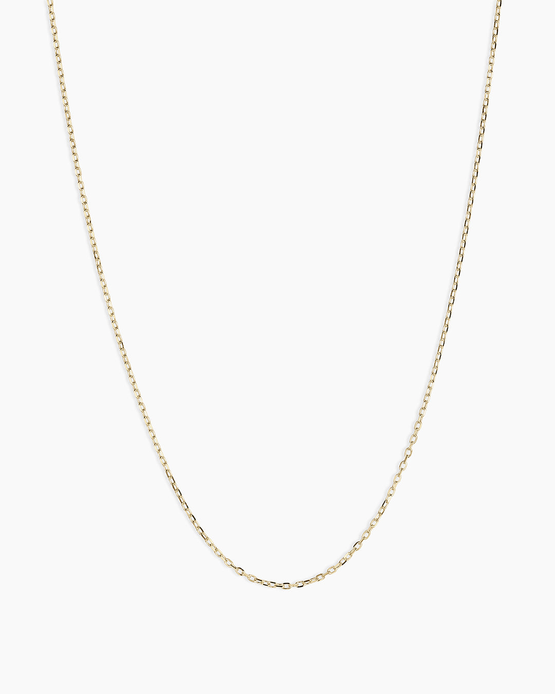 14k Gold Basic Chain || option::14k Solid Gold