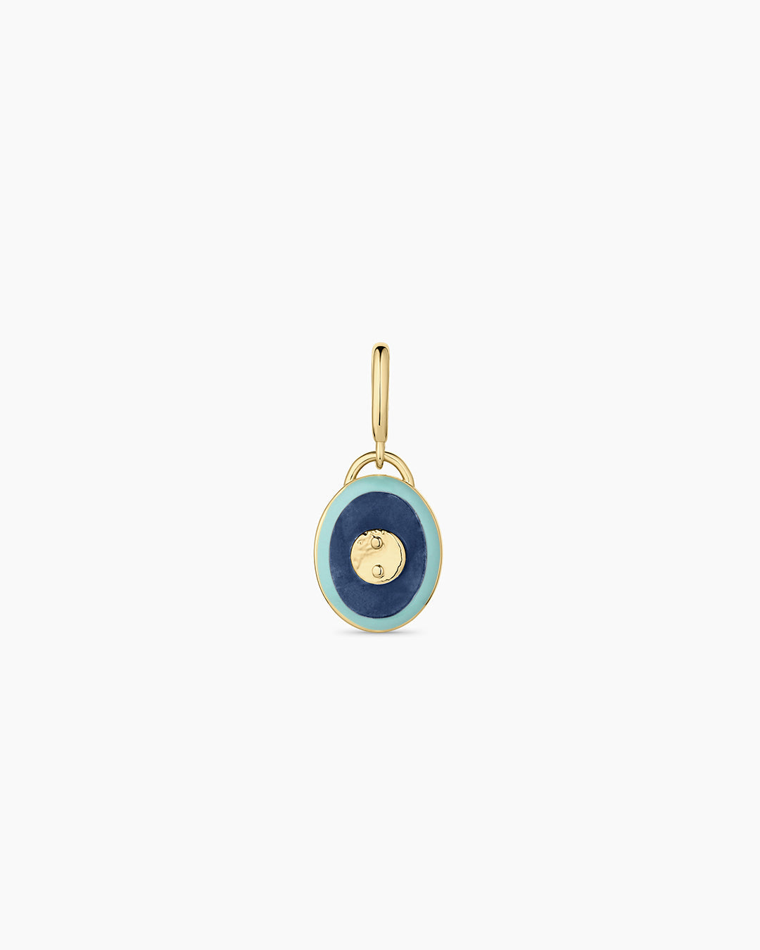 Power Gemstone Balance Parker Charm || option::18k Gold Plated