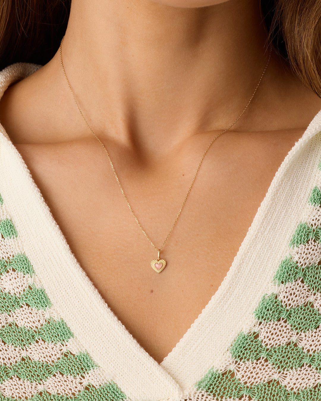 14k Gold It's a Girl Charm || option::14k Solid Gold