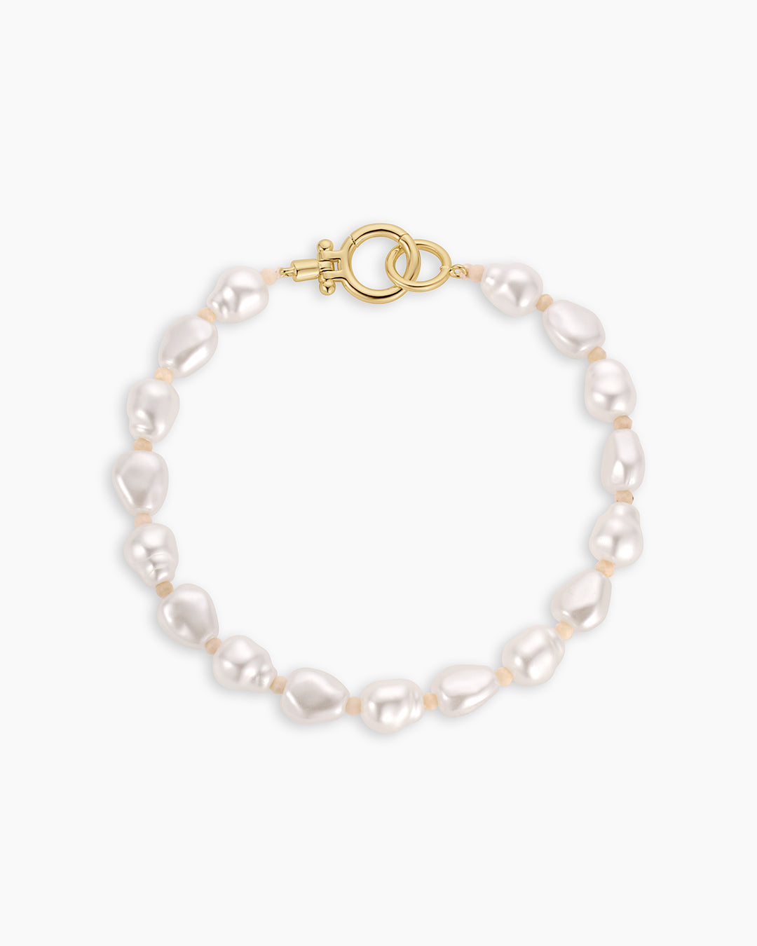 Pearl Cove Bracelet || option::18k Gold Plated