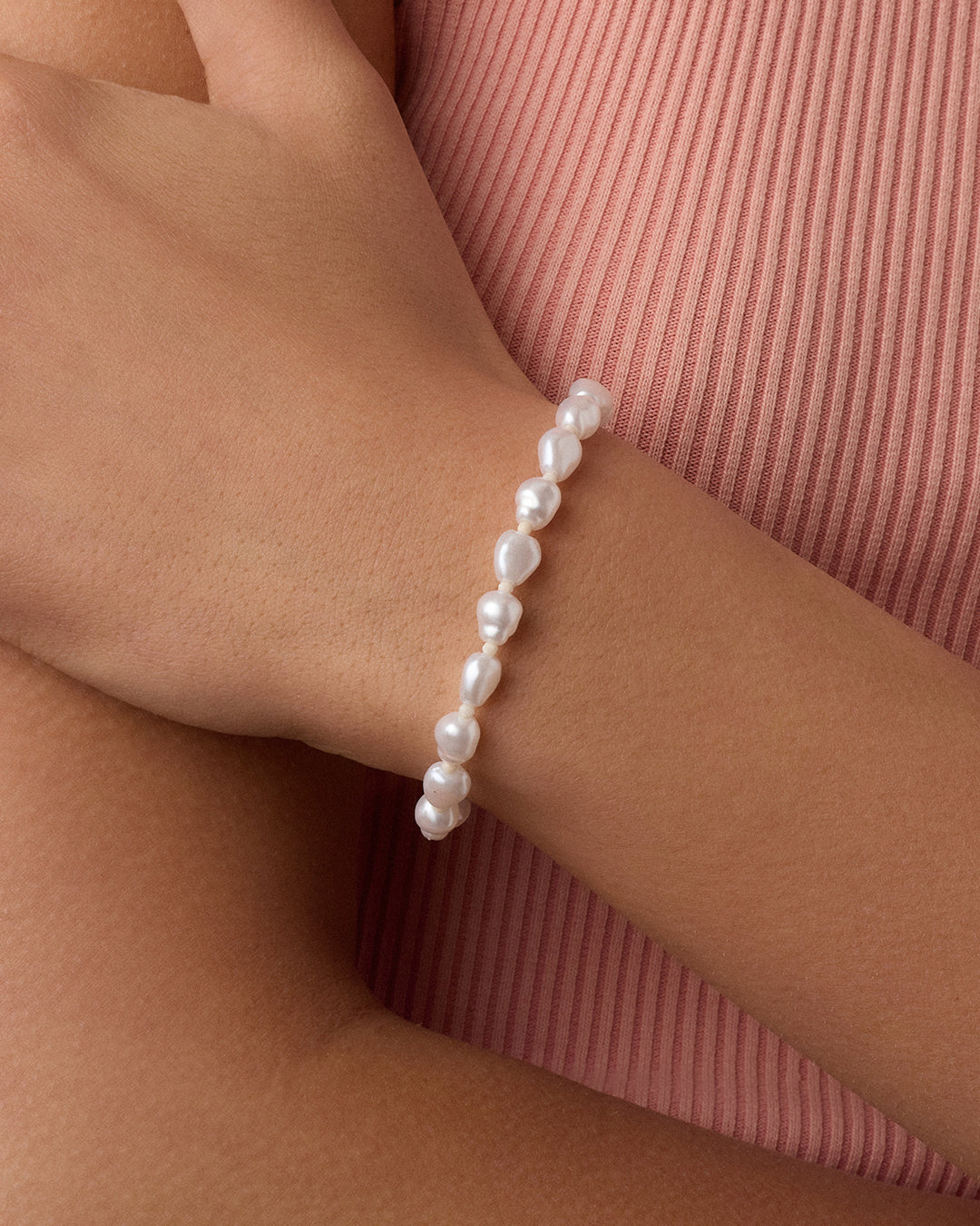 Pearl Cove Bracelet || option::18k Gold Plated