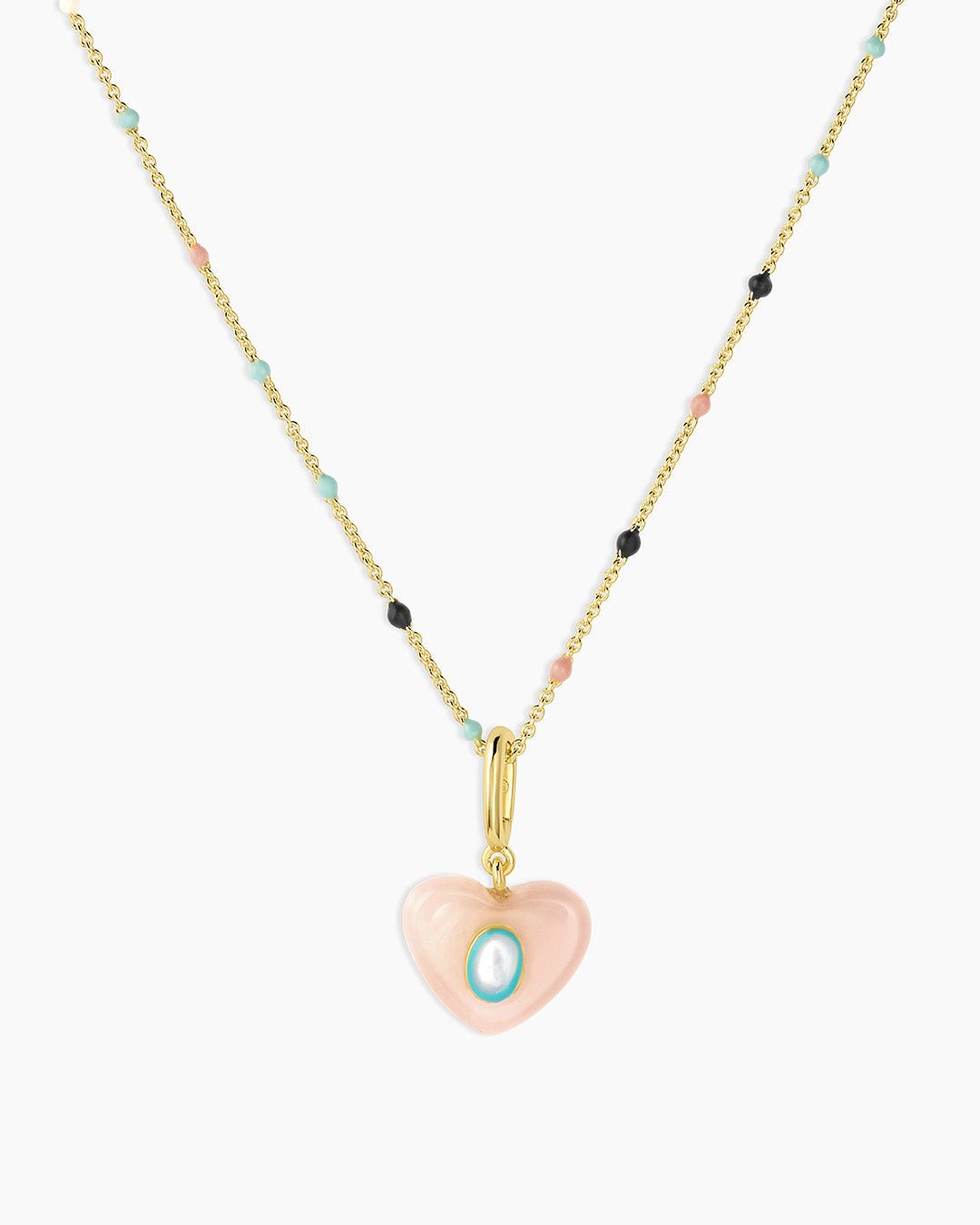 Heart Capri Necklace || option::Gold Plated