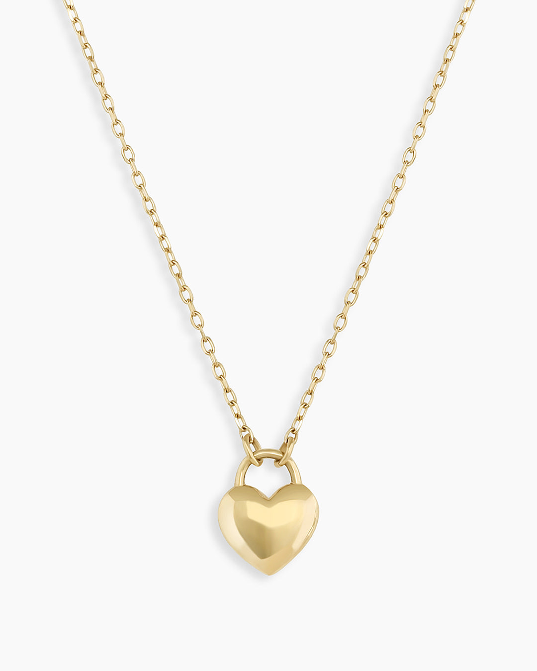 Gorjana Women's Heart Padlock Necklace