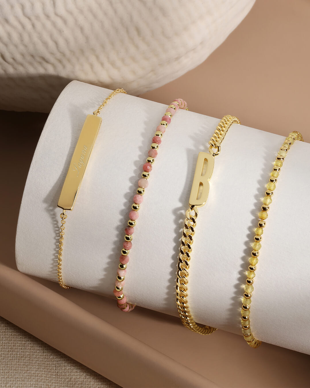 gold plated bracelets