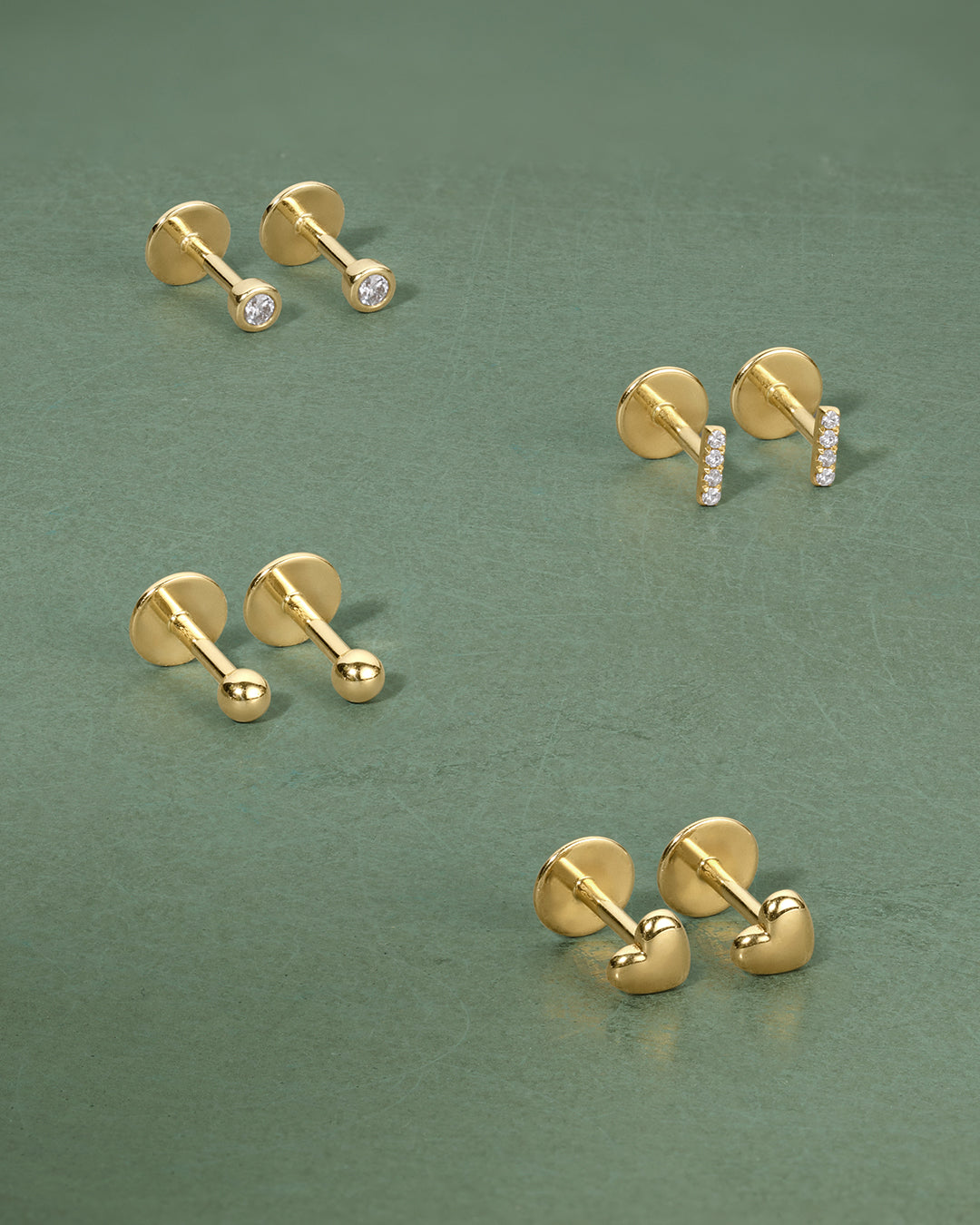 4mm Gold Tube Hoop Earrings – Baby Gold