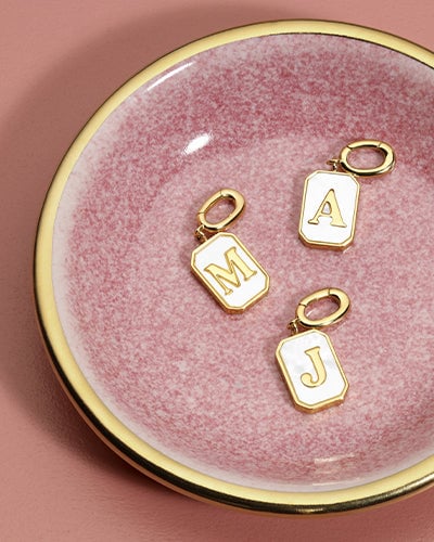 Gold plated charms