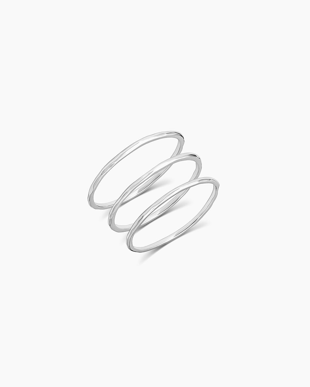G Ring set || option::Silver Plated