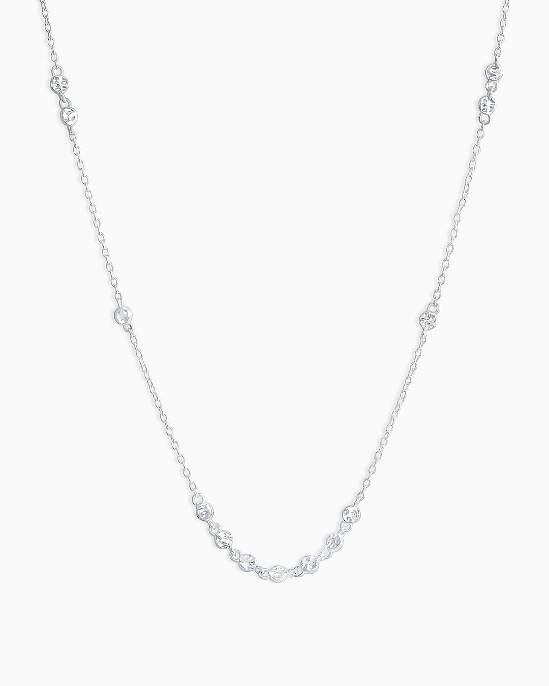 Chloe Mini Choker Necklace || option::Silver Plated