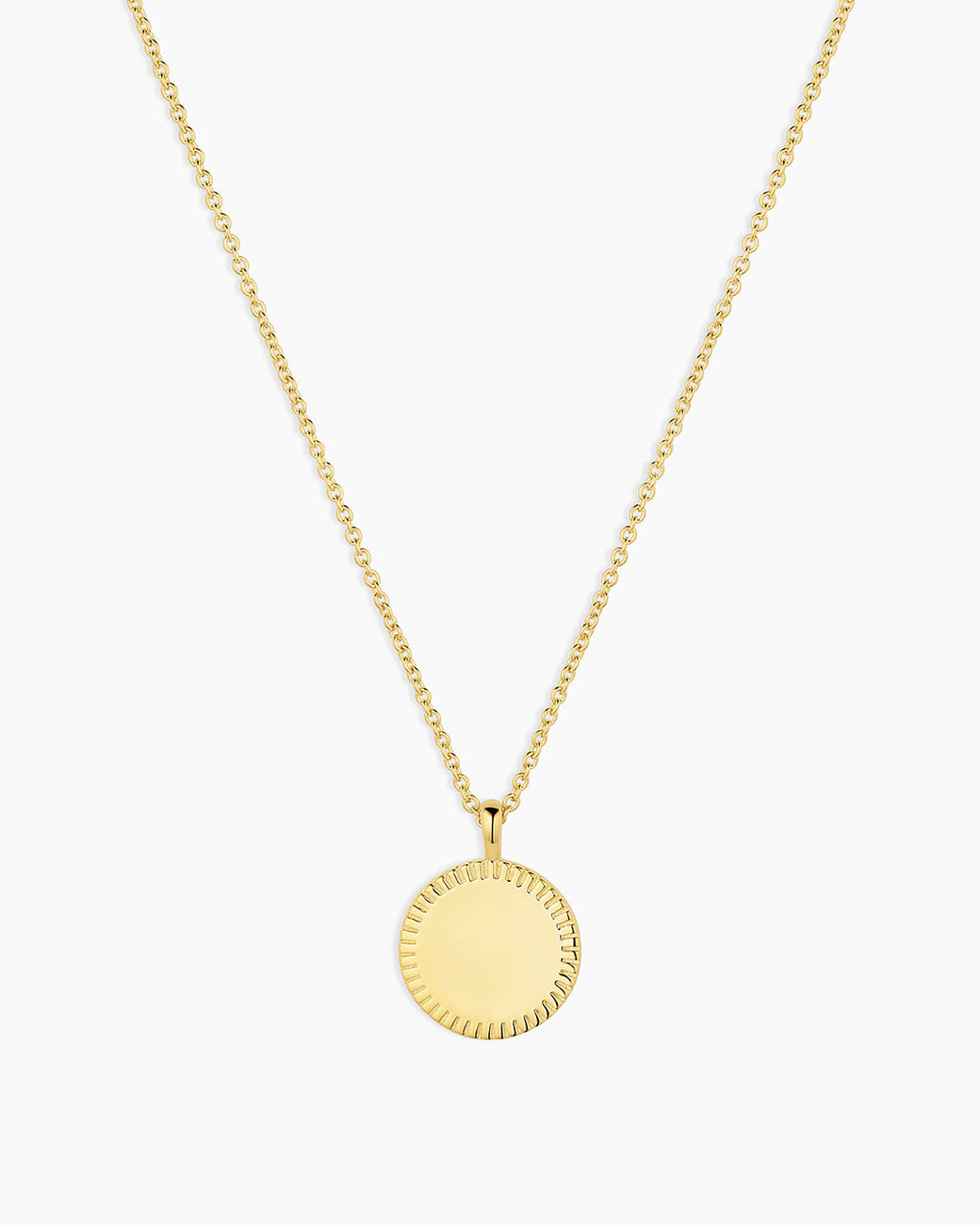 18k Gold Plated engravable Necklace || option::18k Gold Plated