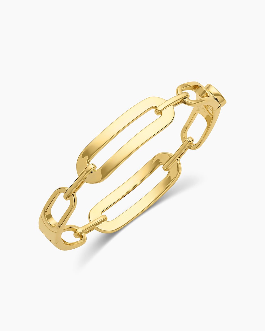Parker Link Bracelet || option::Gold Plated