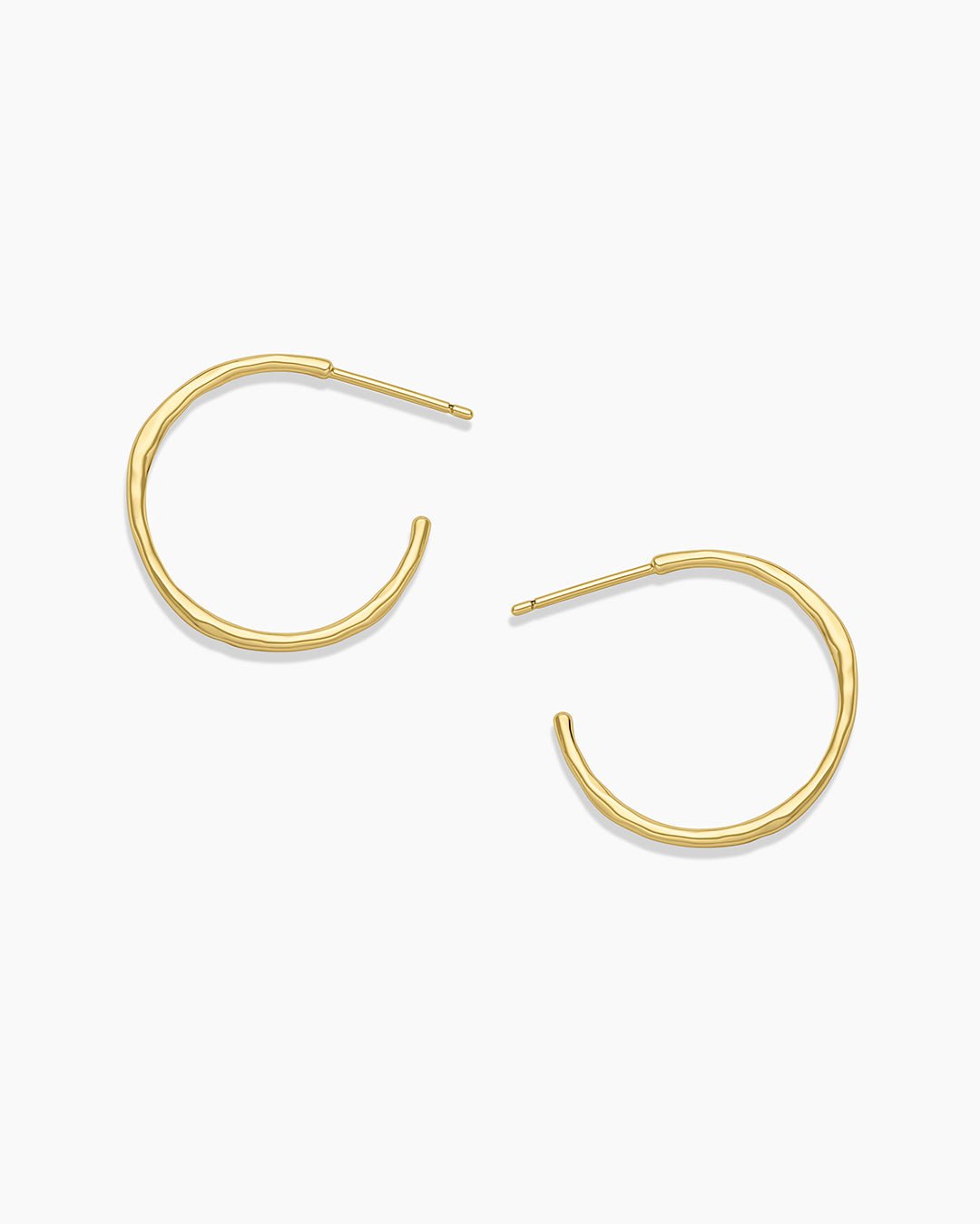 Taner Small Hoops || option::Gold Plated