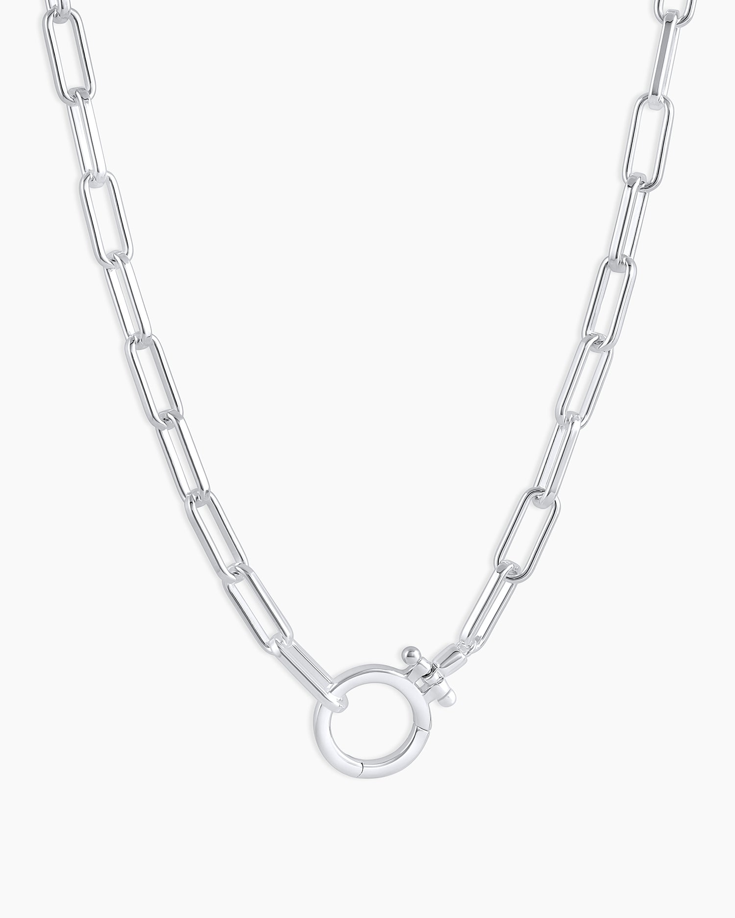 18K White Gold Classico Cherish Chain Necklace 40