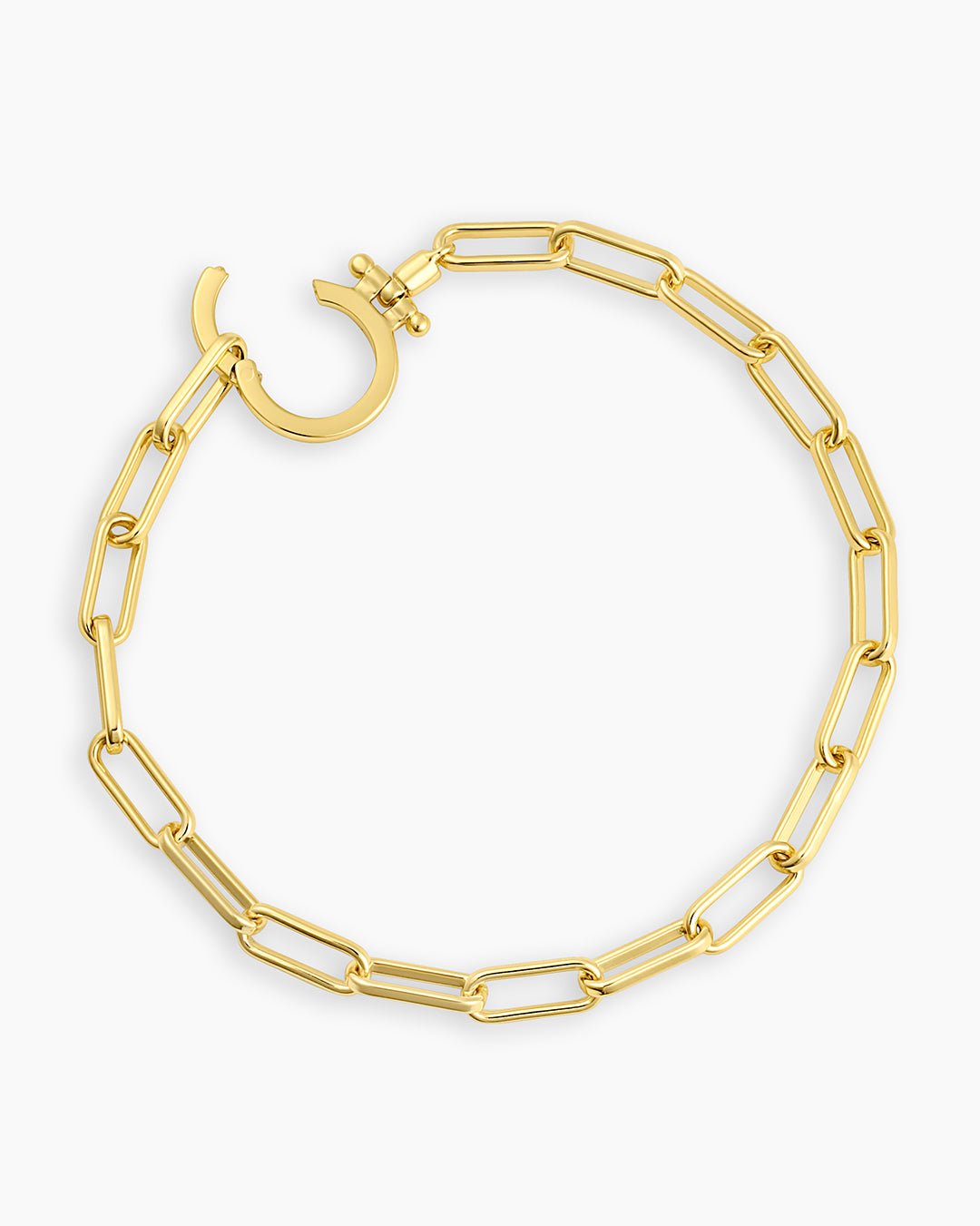 Parker Bracelet Chain link bracelet || option::Gold Plated
