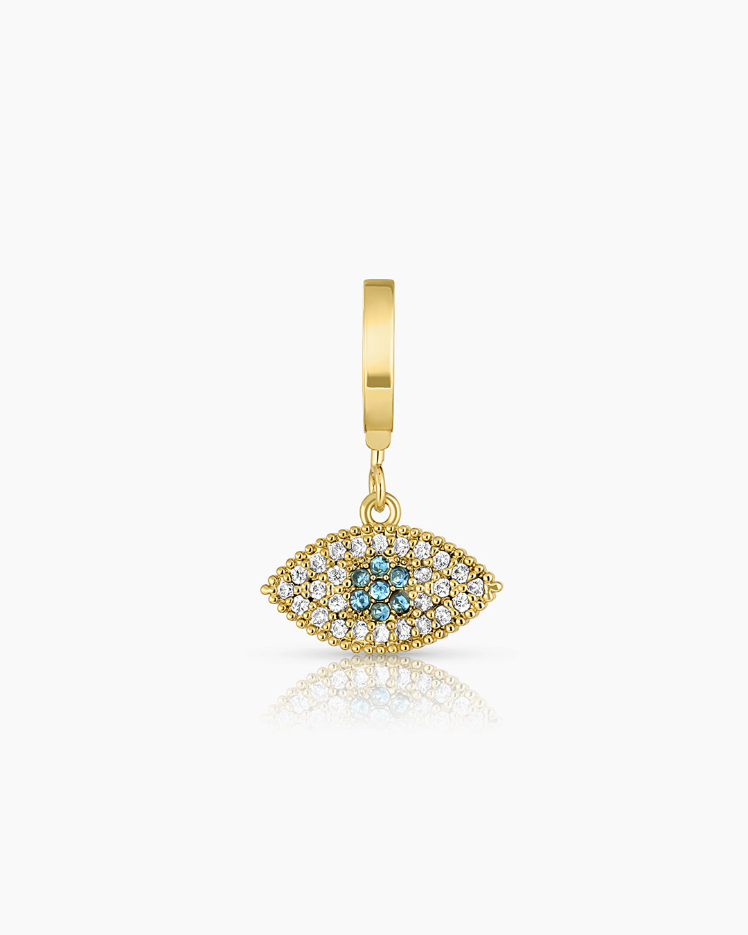 gorjana Women's Evil Eye Charm Necklace, Gold Plated, No Gemstone :  Amazon.com.au: Clothing, Shoes & Accessories