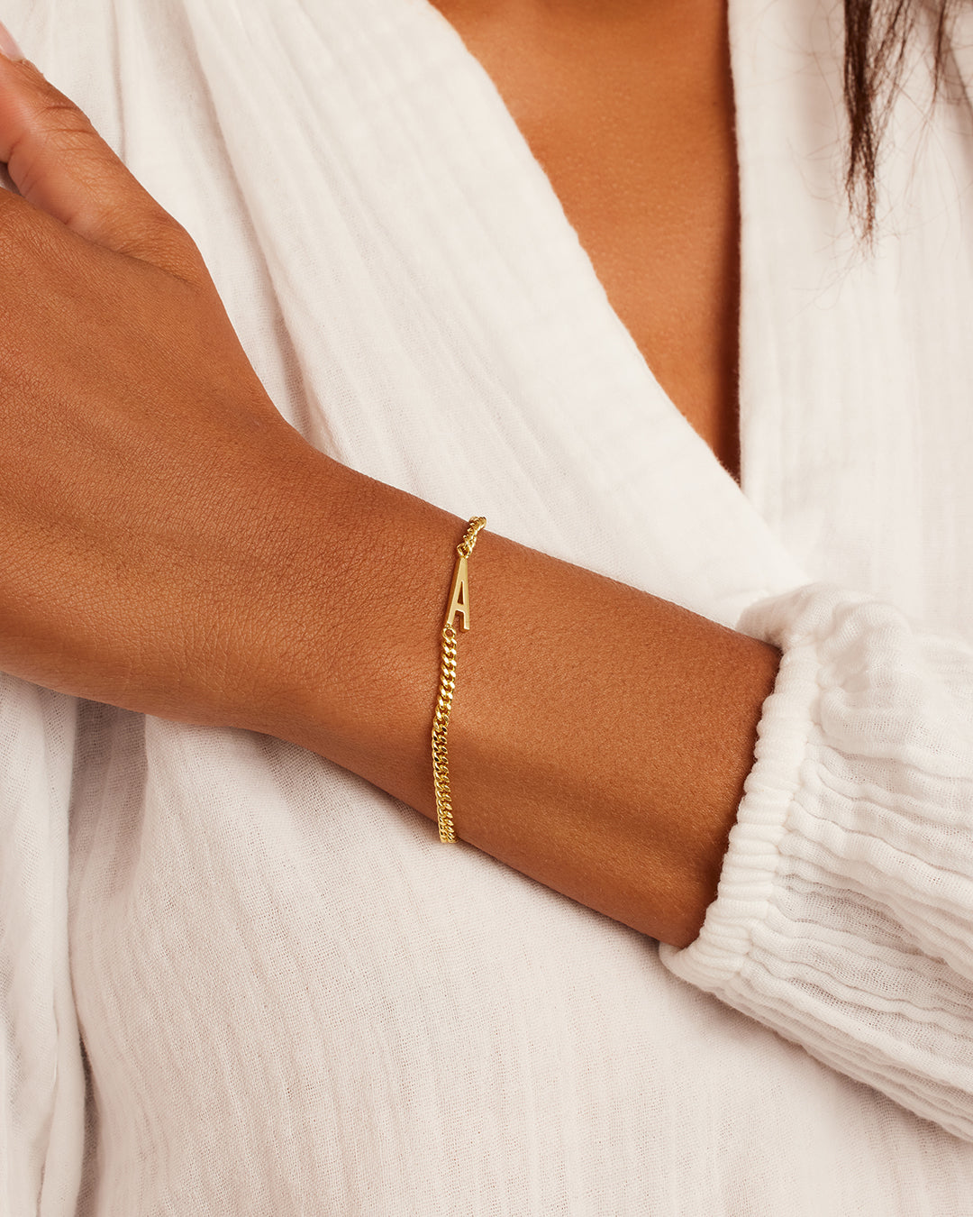 Fashion Girls Gold Color Stainless Steel Heart Bracelet Bangle With Le –  catchajewel.com