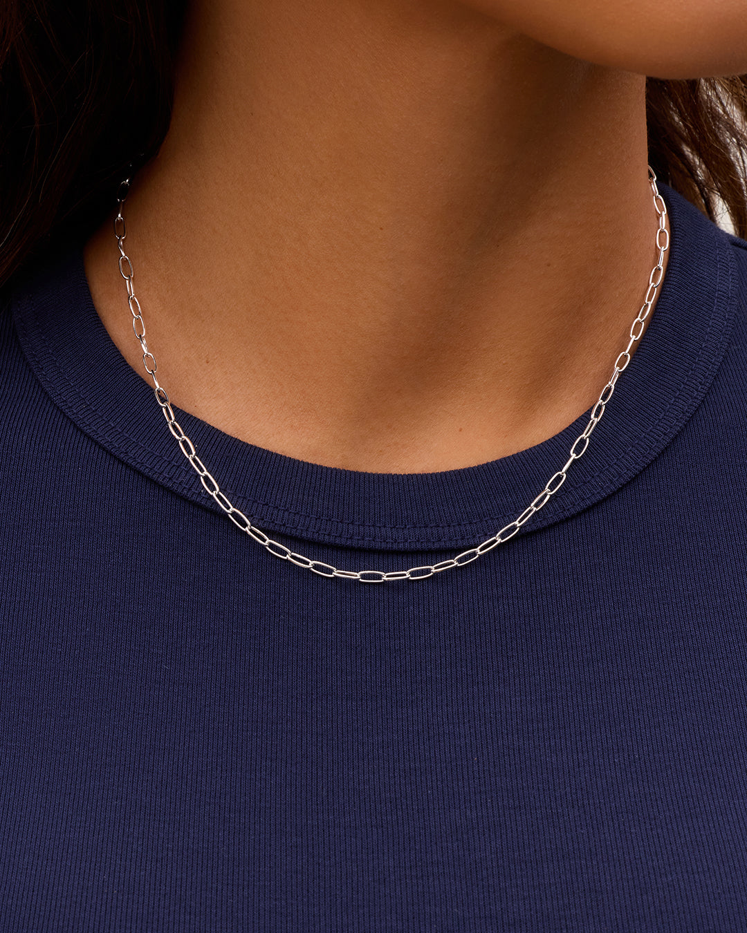 Parker Mini Necklace || option::Silver Plated