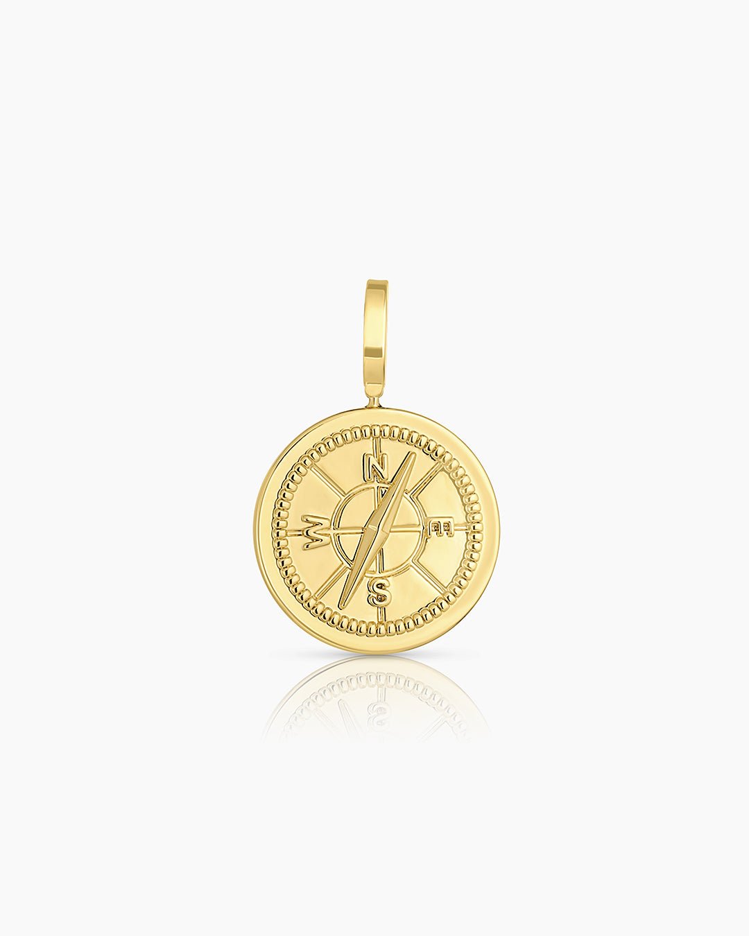 CompassParker Charm || option::Gold Plated, Compass