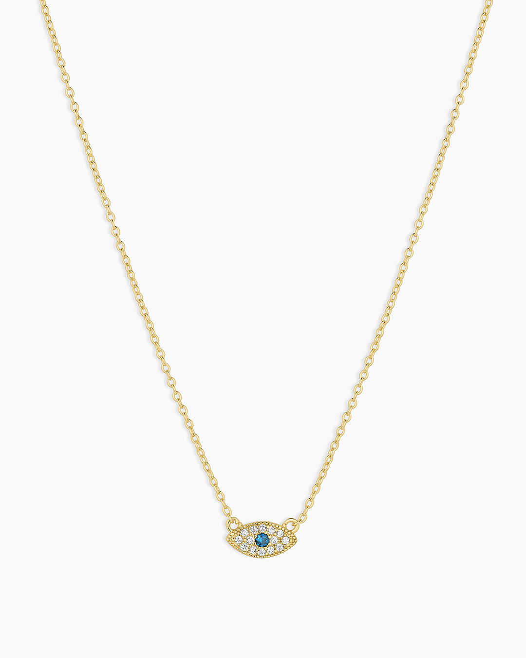 gorjana Jewelry | Evil Eye Charm Necklace