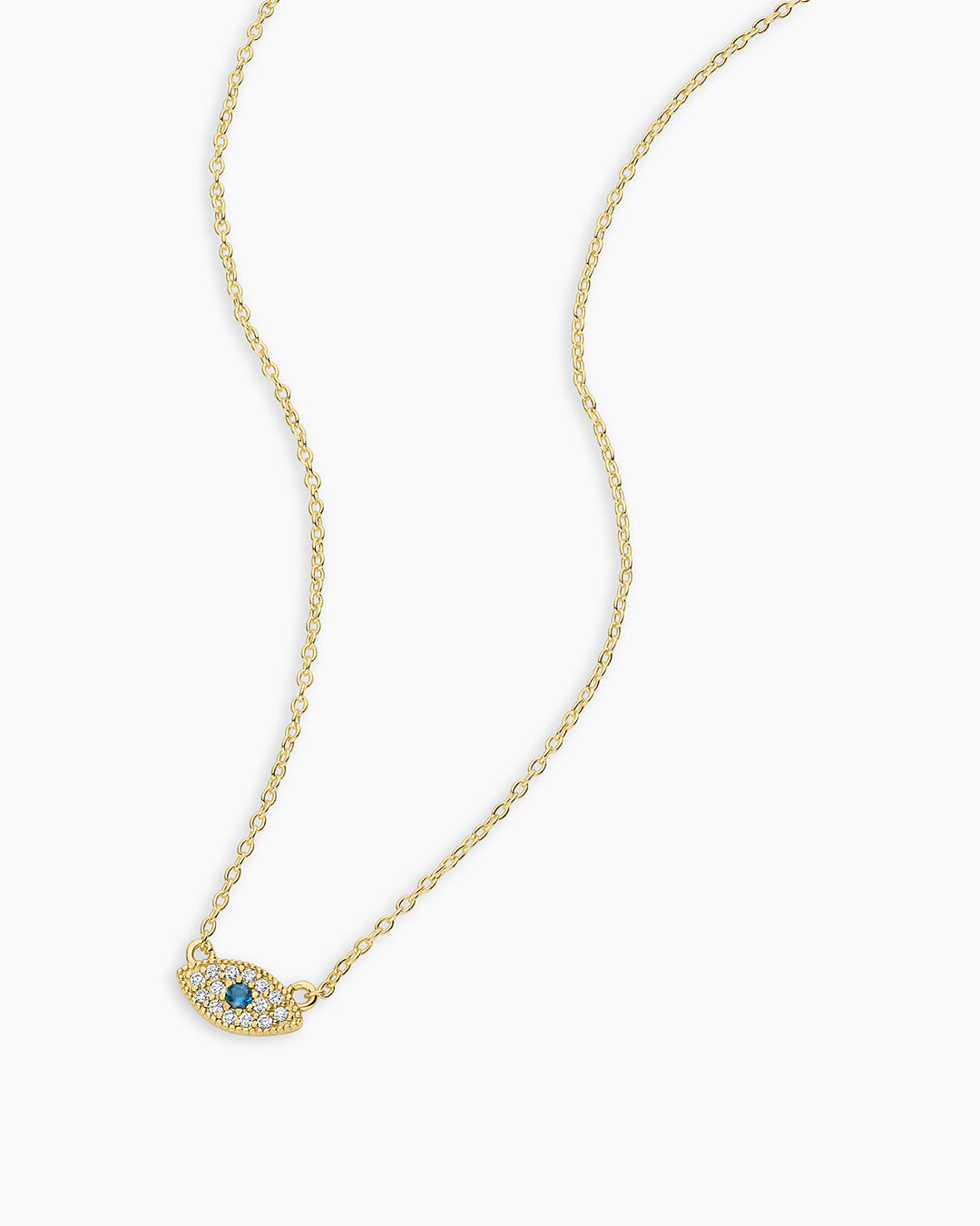 Gorjana evil eye charm necklace Clearance