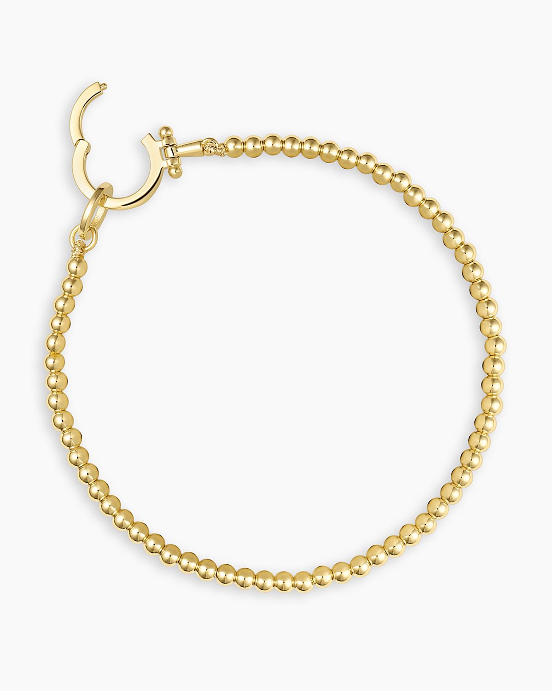 Parker Bead Bracelet || option::Gold Plated