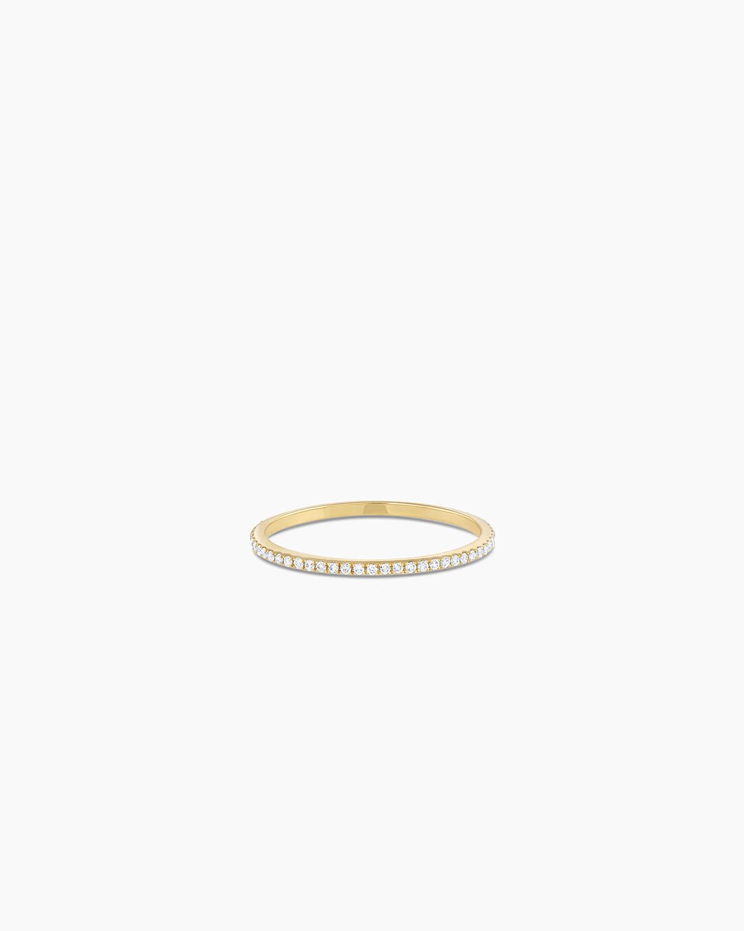 Diamond Bar Eternity Ring || option::14k Solid Gold