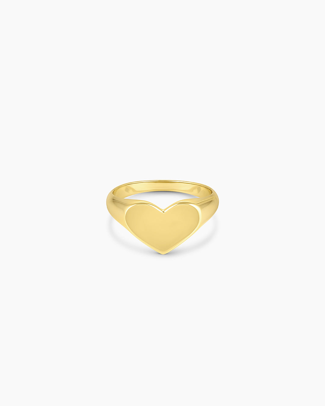 Gorjana Louise Heart Signet Ring
