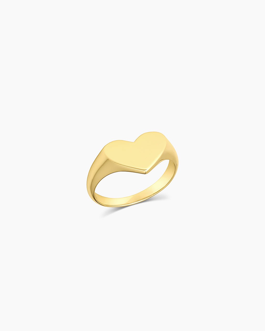 LouiseHeart Signet RingGold PlatedHeart ring || option::Gold Plated