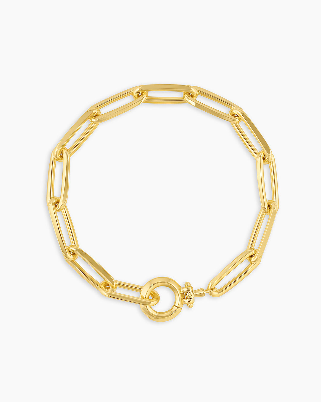Parker XL Bracelet || option::18k Gold Plated