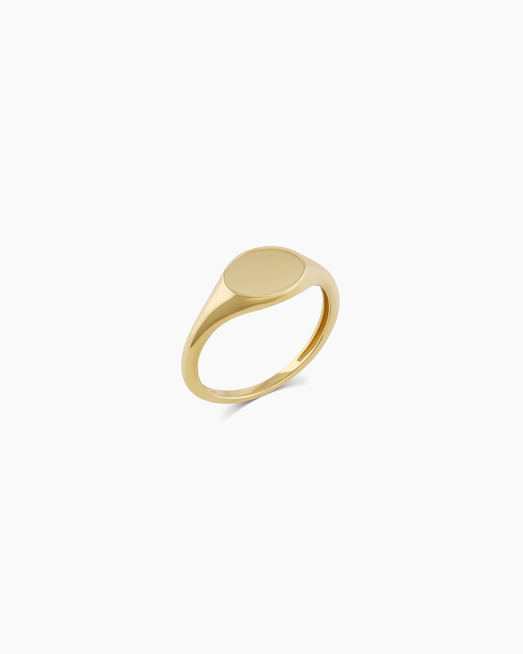 Bespoke Signet Ring || option::14k Solid Gold