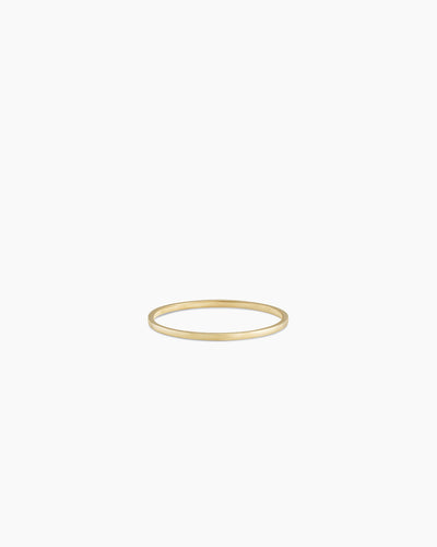 14K Gold Rose Delicate Ring