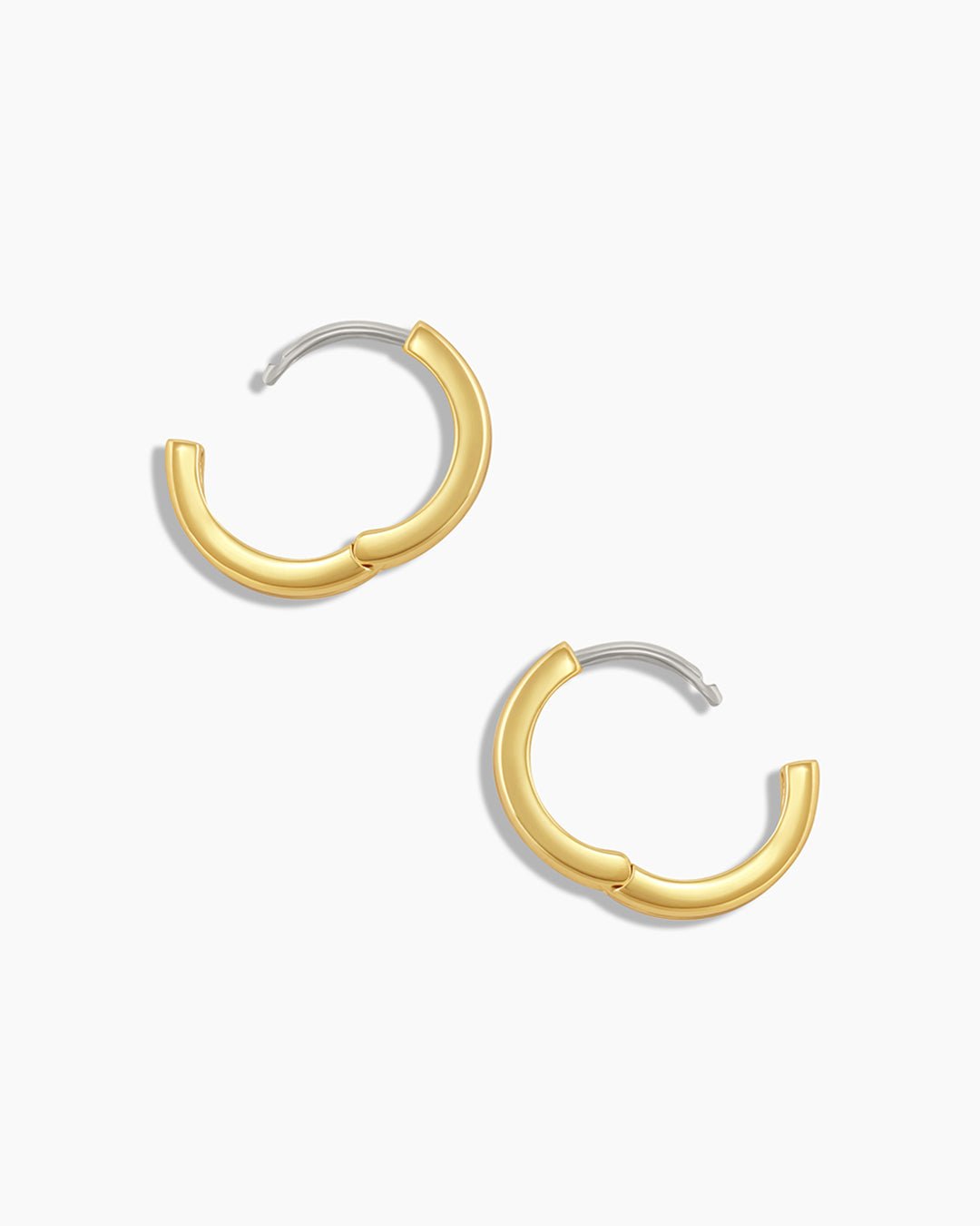Reed Hoops || option::Gold Plated