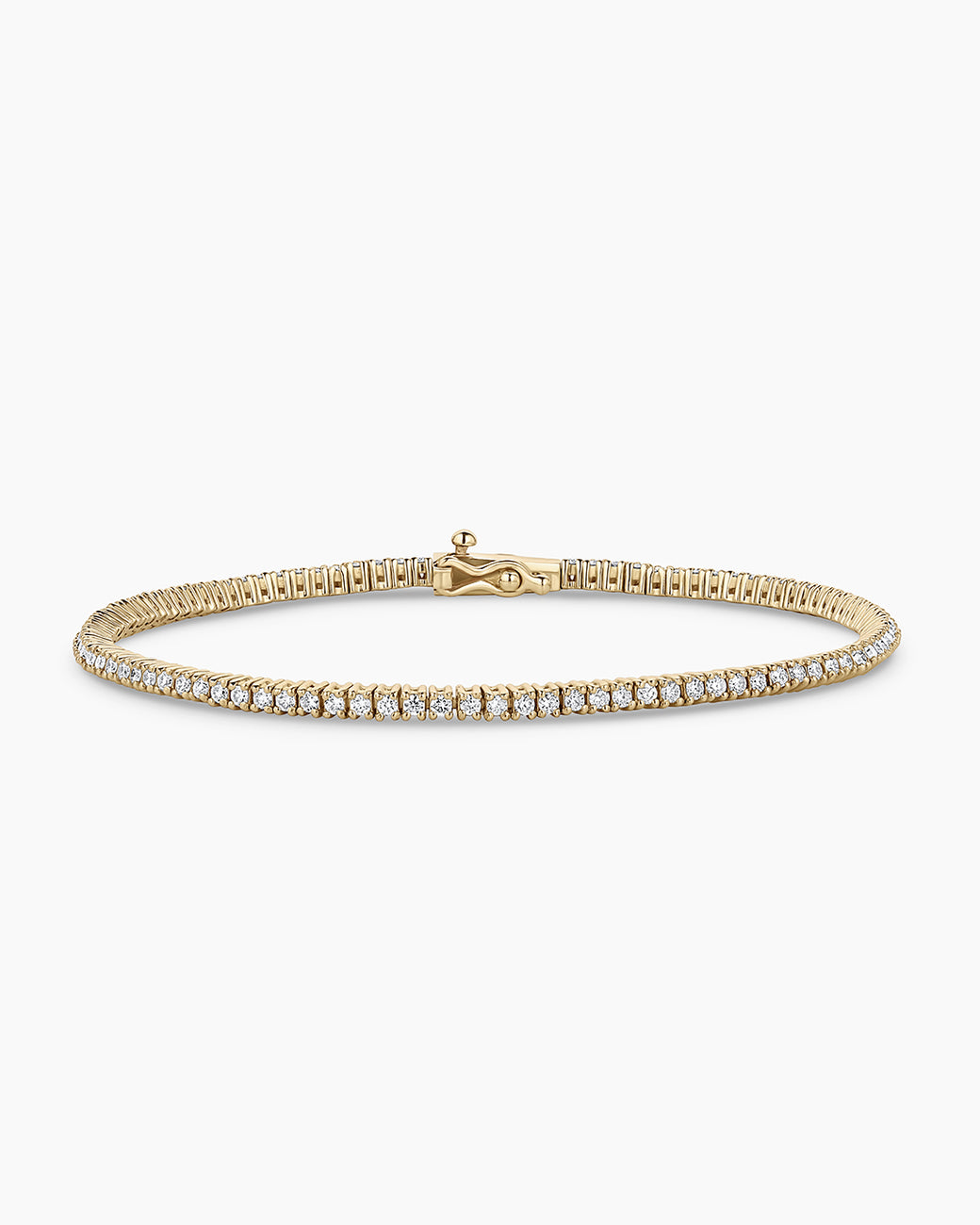 MelbourneDiamond Tennis Bracelet || option::14K Solid Gold