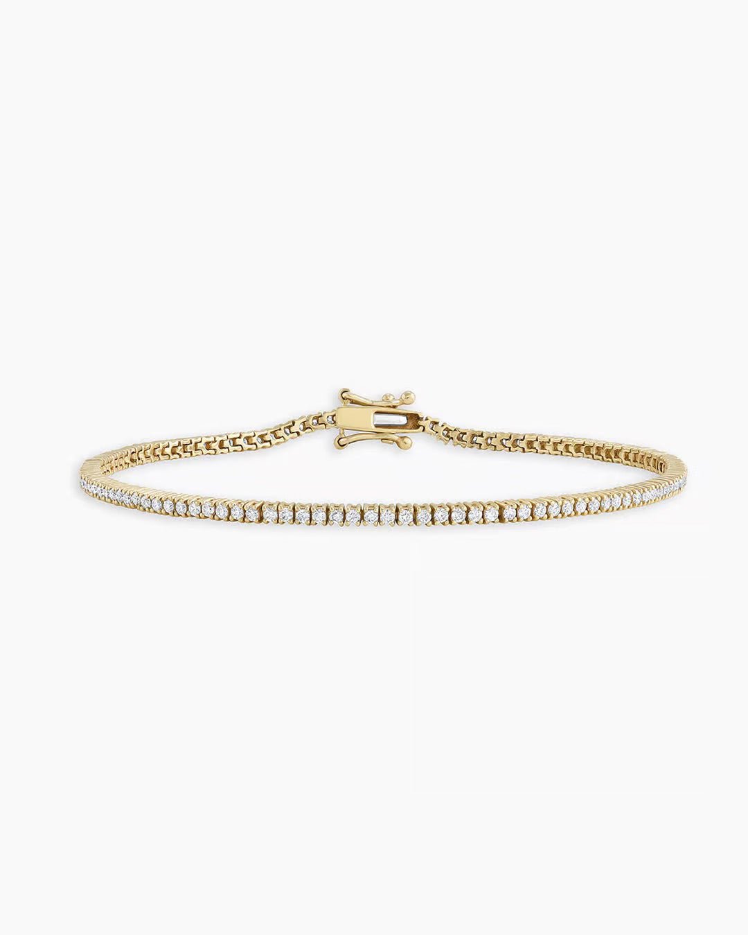 MelbourneDiamond Tennis Bracelet || option::14k Solid Gold