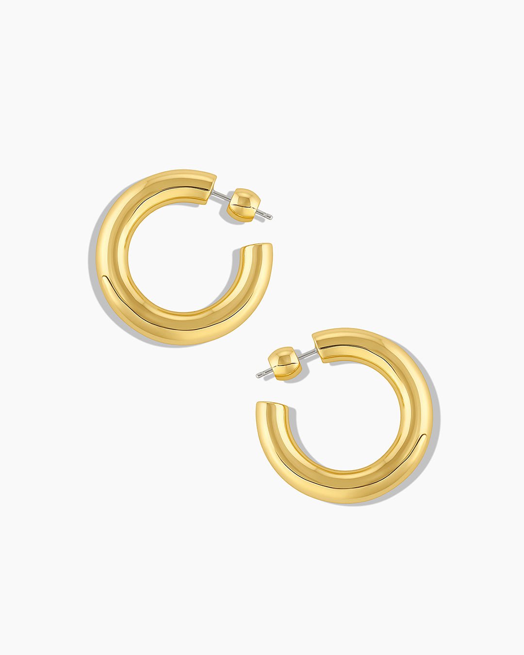 Lou Statement Hoops || option::Gold Plated