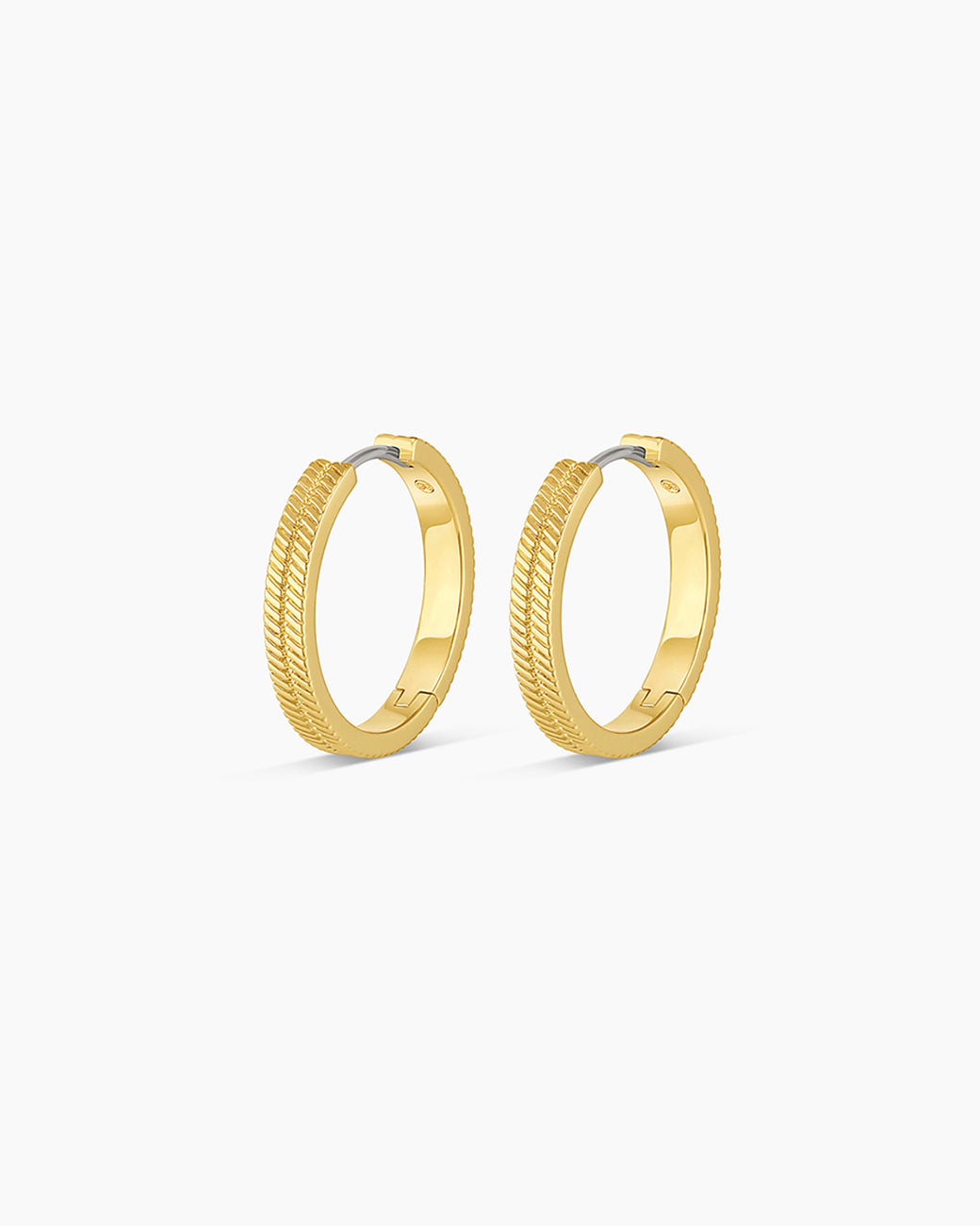 Venice Hoops || option::18k Gold Plated