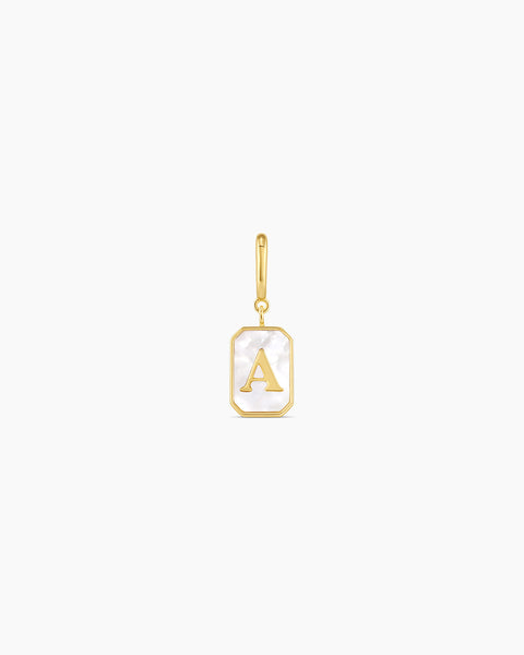 Initial Gold Charm | gorjana