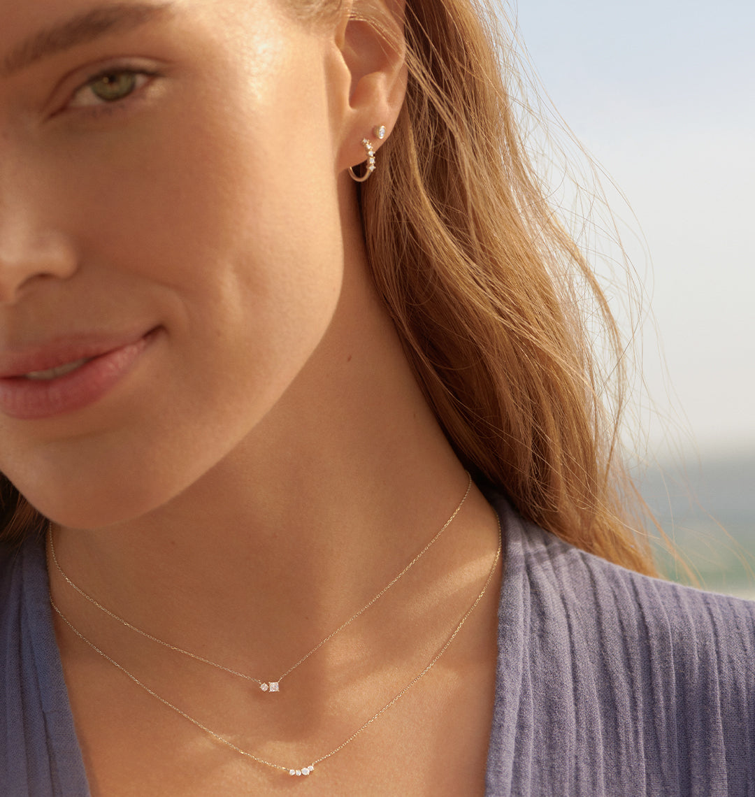 women wearing new diamond jewelry