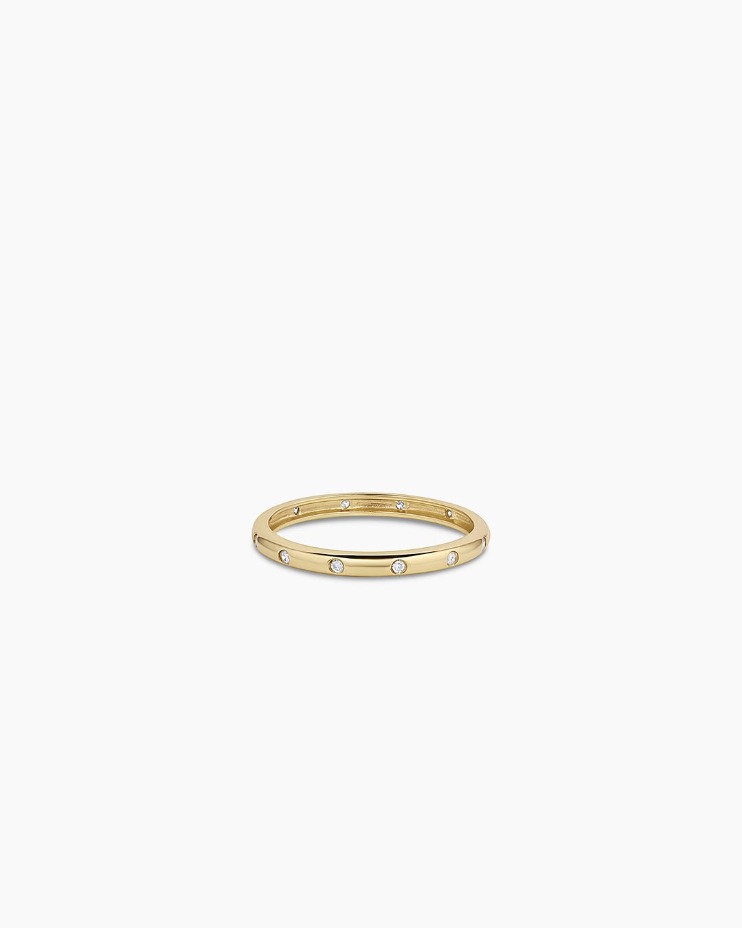 Diamond Lou Helium Ring || option::14k Solid Gold