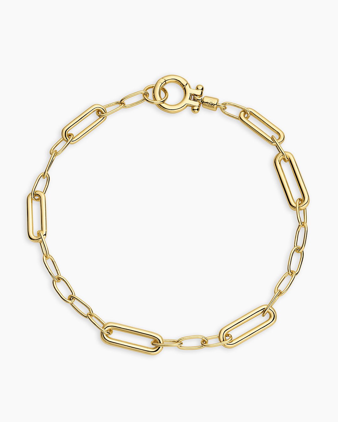 Zoey Statement Chain Bracelet || option::Gold Plated