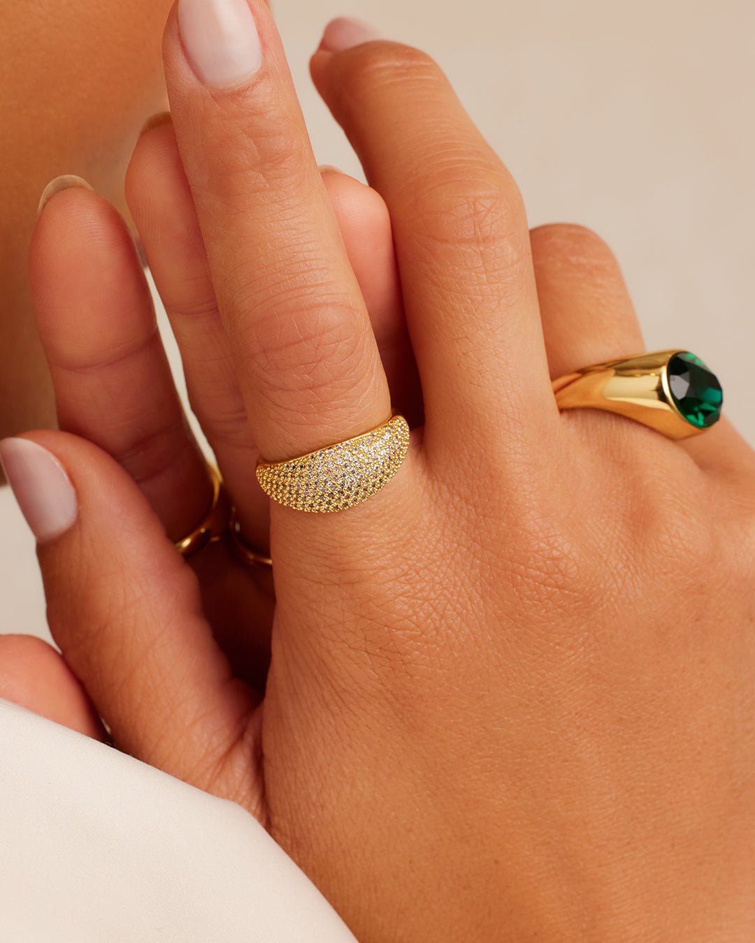 Nova Shimmer Ring || option::Gold Plated  || set::nova-shimmer-ring-stl