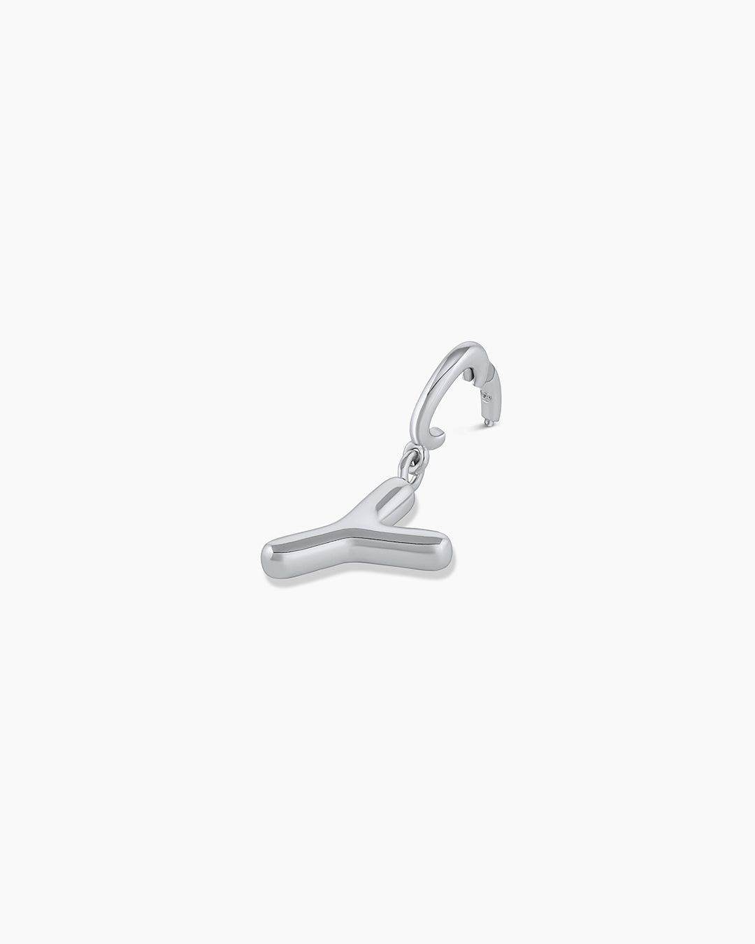 Alphabet Helium Parker Charm || option:: Silver Plated, Y