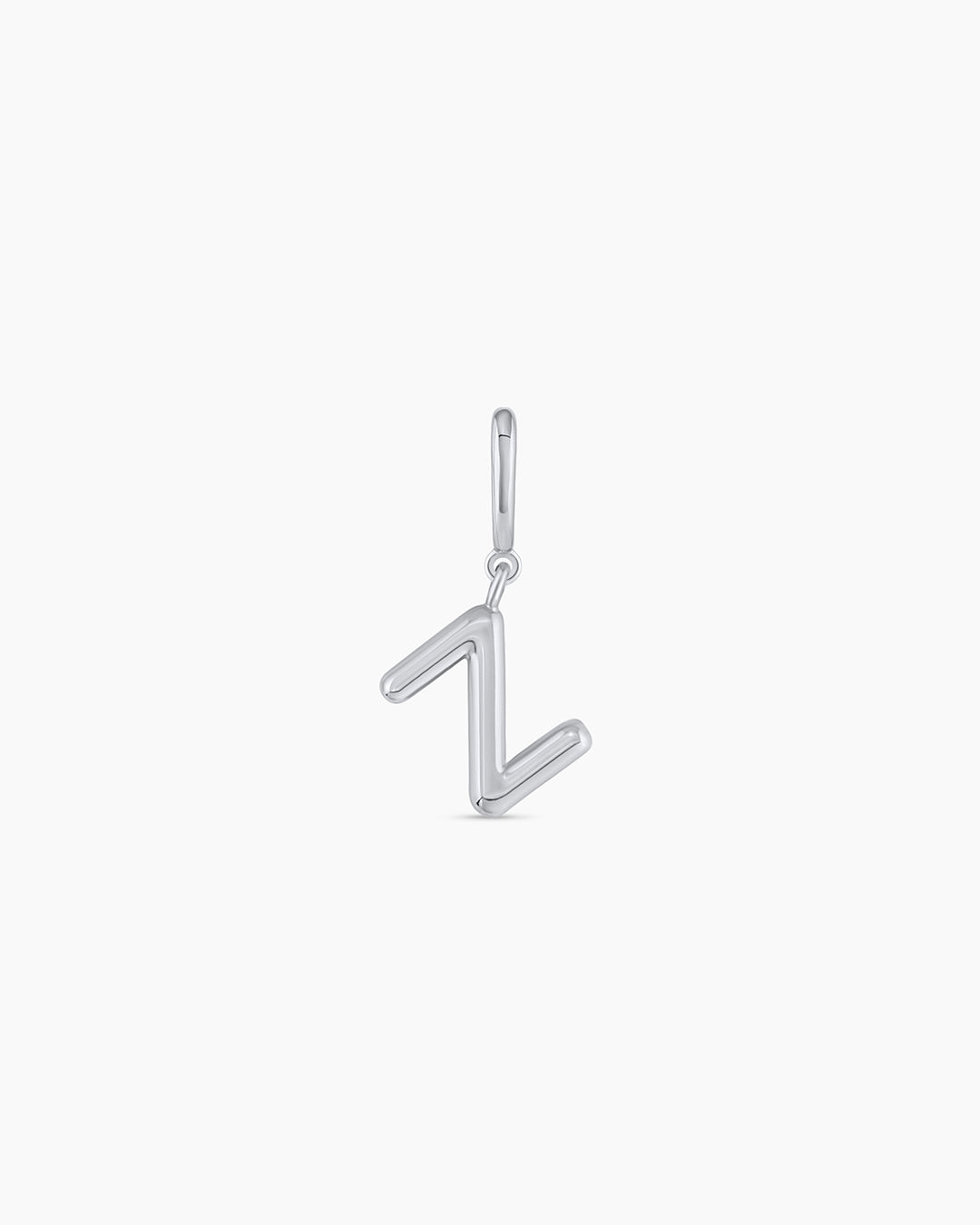 Alphabet Helium Parker Charm || option:: Silver Plated, Z