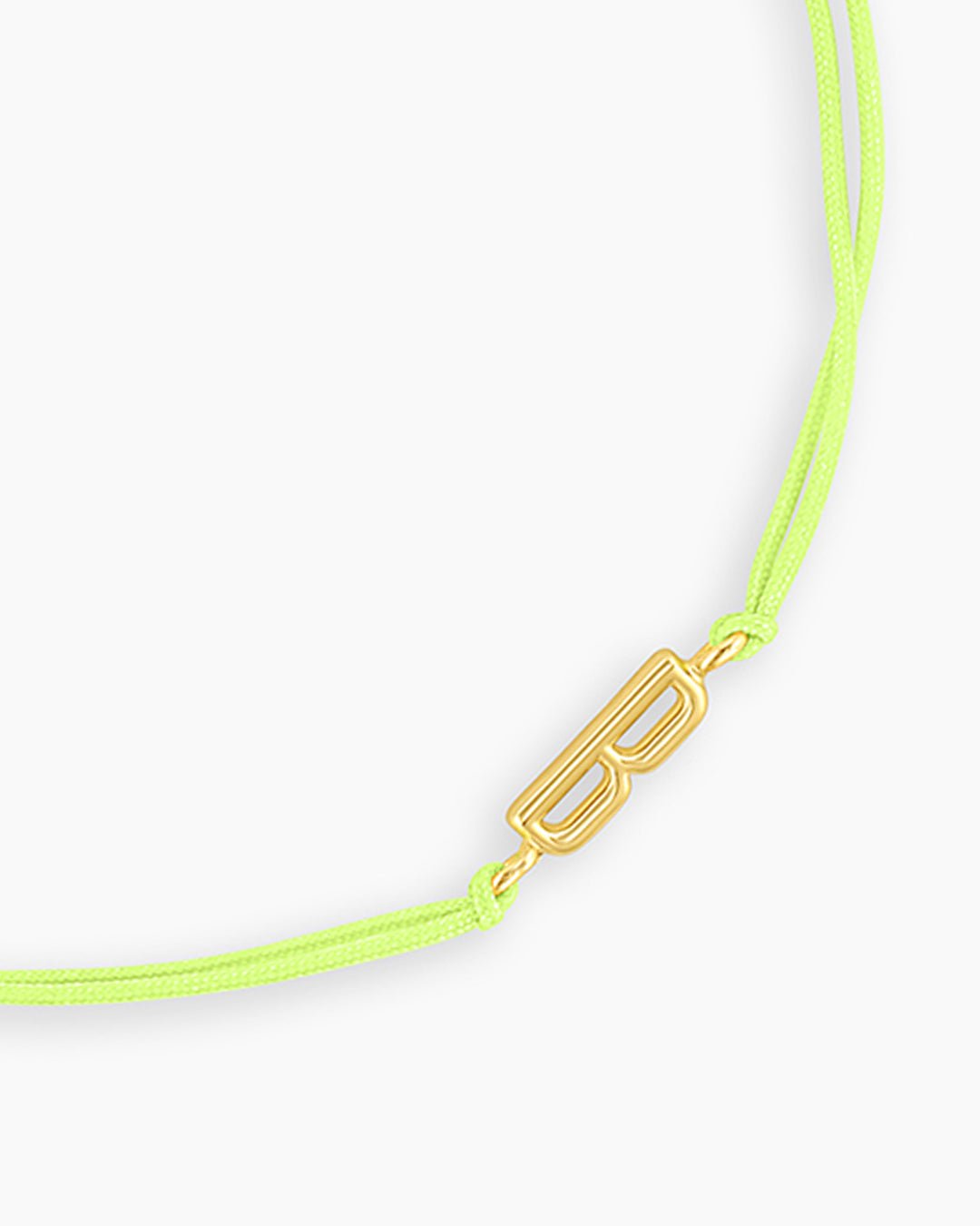 Alphabet Prism Bracelet #Y || option::Gold Plated, B