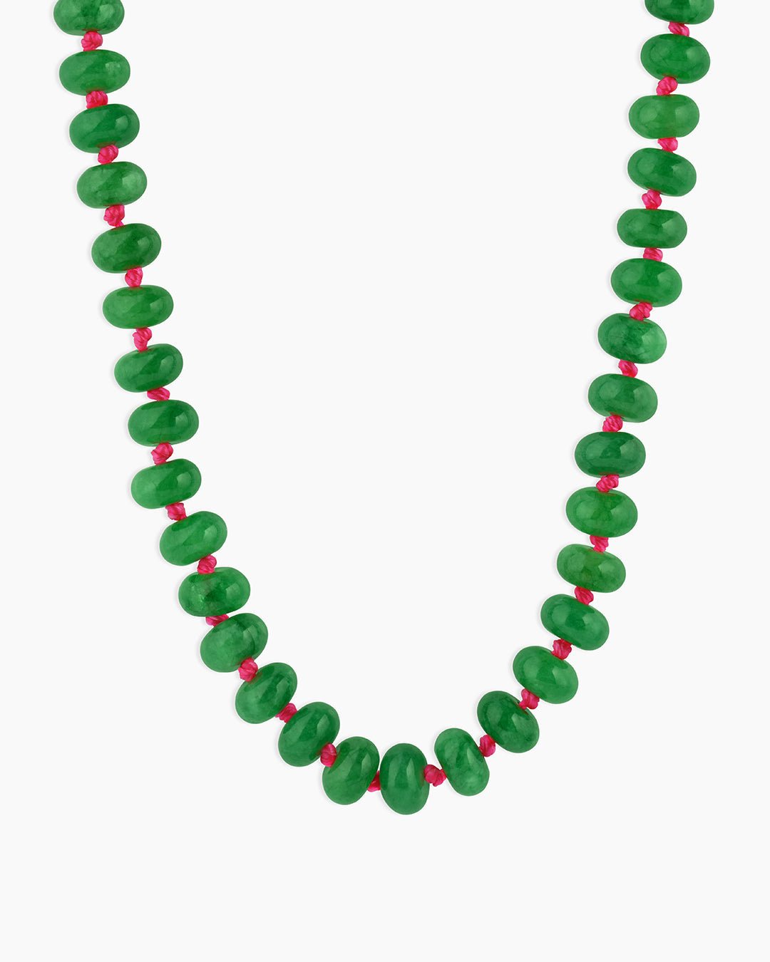Palma Necklace (Green Quartz) || option::Gold Plated, Green Quartz