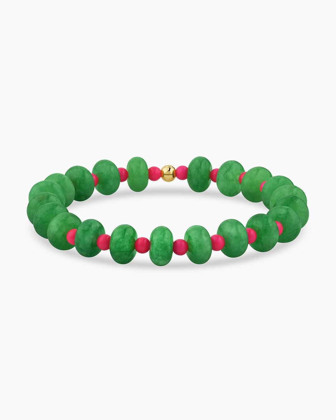 Palma Bracelet (Green Quartz) || option::Gold Plated, Green Quartz