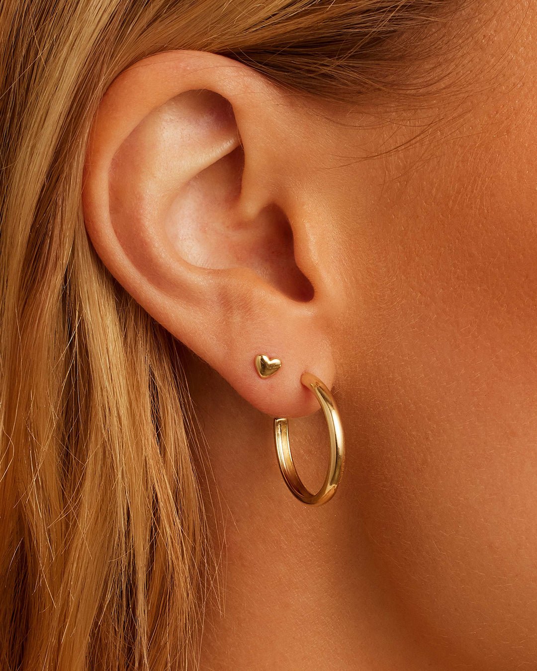 Gorjana Taner Small Hoop Earrings Gold
