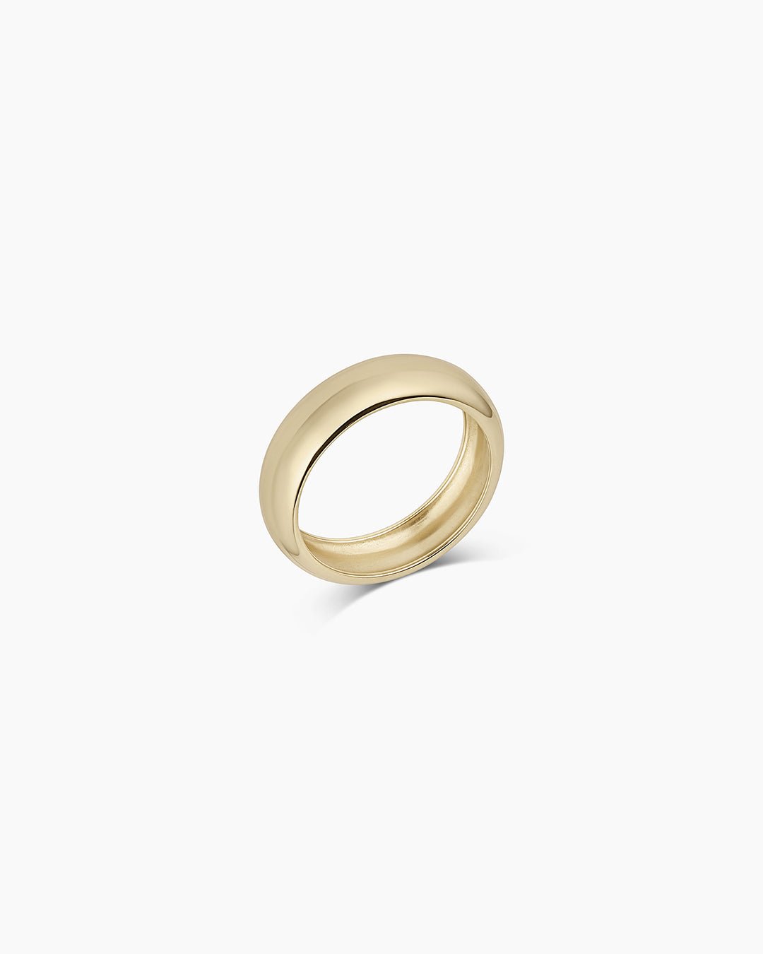14k Gold Lou Helium Statement Ring || option::14k Solid Gold