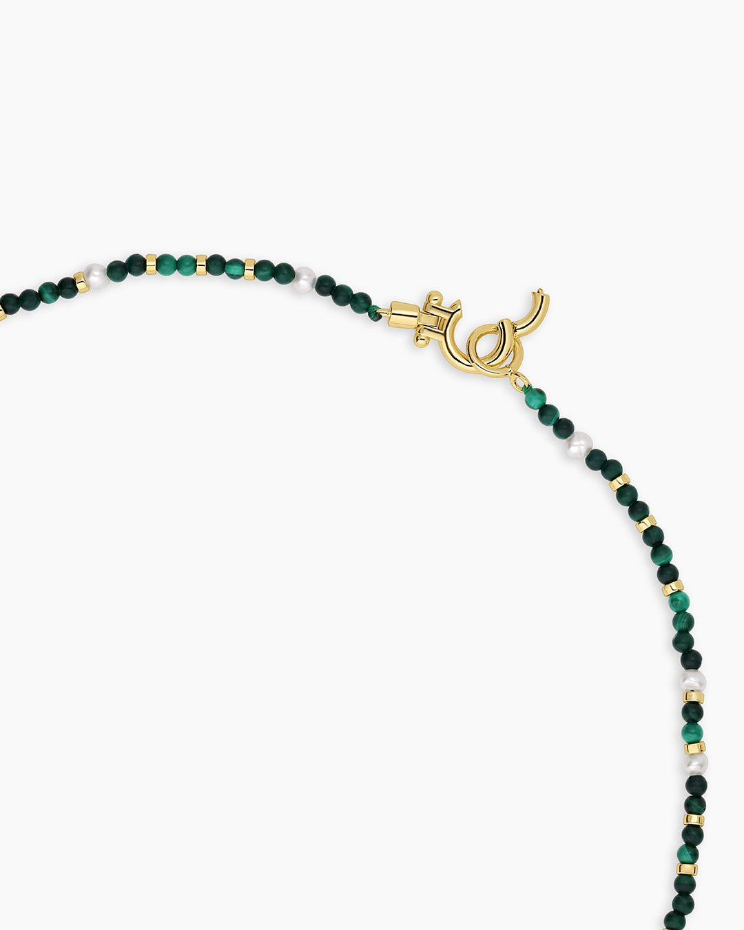 Phoebe Beaded Necklace || option::Gold Plated