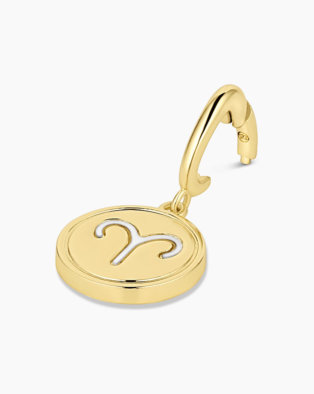 Zodiac Parker Charm || option::Gold Plated, Aries